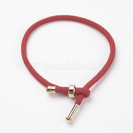 Fabricación de pulseras de cuerda trenzada MAK-L012-04-1
