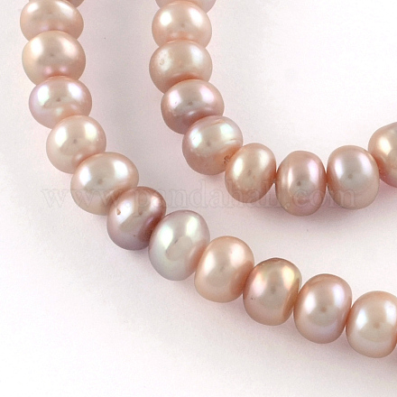 Natural Cultured Freshwater Pearl Beads Strands PEAR-UK0001-03-1