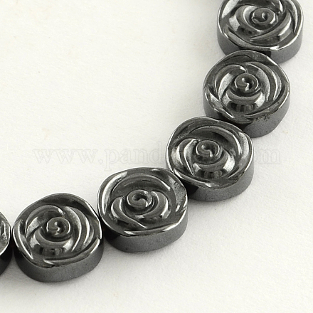 Non-magnetic Synthetic Hematite Beads Strands X-G-R260-11-1
