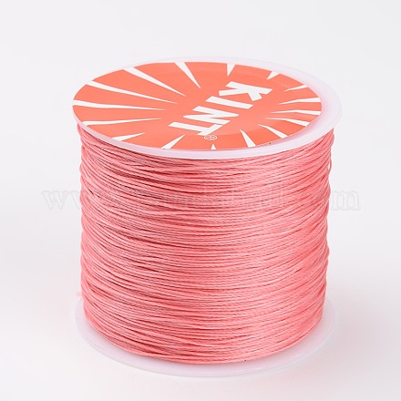Cordons ronds de polyester paraffiné YC-K002-0.5mm-11-1