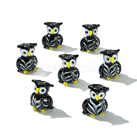 10 Stück handgefertigte Bunte Malerei-Perlenstränge&nbsp;LAMP-CJ0002-08-1