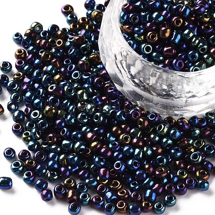 (Repacking Service Available) 8/0 Glass Seed Beads SEED-C018-3mm-604-1