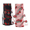 2 Rolls 2 Colors Shiny Strawberry Glitter Polyester Tulle Rolls, for Wedding Party Decorations Gift Bowknot, Skirt, Hair Crafts Making, Mixed Color, 15cm, 9m/roll, 1roll/color