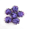 Handmade DIY Doll Craft Pom Pom Yarn Pom Pom Balls, with Metallic Cord, Medium Orchid, 2cm, about 1000pcs/bag