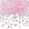 6 Bags Resin Cabochons, Nail Art Decoration Accessories, Mixed Shape, Pink, 3~15x3~11x1~4mm, about 70Pcs/bag, 420Pcs/box