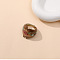 Dunhuang Style Glass Finger Rings, Colorful, Inner Diameter: 18mm