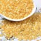 Glass Bugle Beads, Imitation Cat Eye, Cylinder, Gold, 2x1.5mm, Hole: 1.2mm, about 125000pcs/pound