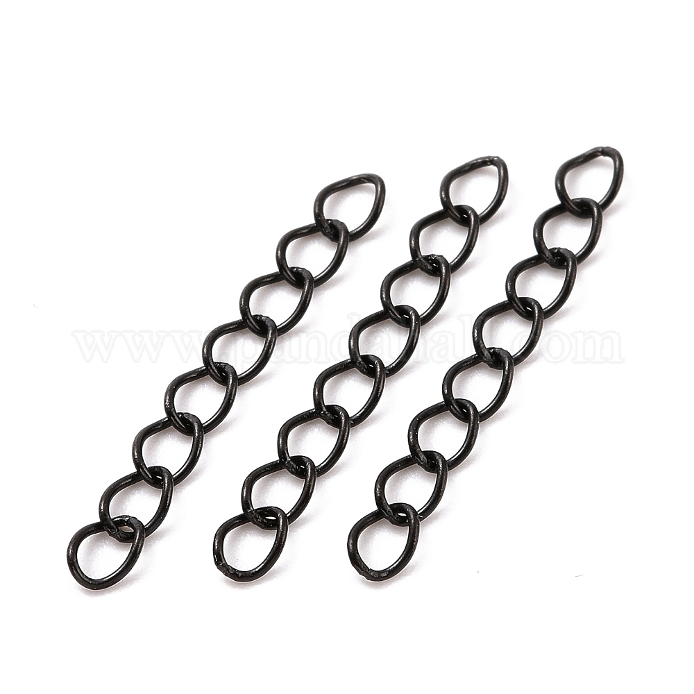 Wholesale Ion Plating(IP) 304 Stainless Steel Curb Chains Extender