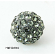 Abalorios de Diamante de imitación de arcilla polímero X-RB-H258-HD8mm-M-2