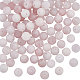 Olycraft environ 96 pièce de perles de quartz rose givré de 8 mm G-OC0003-57A-1