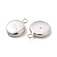 Pendenti di perle keshi naturali barocche PEAR-P004-59P-4
