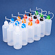 プラスチック接着剤ボトル  スチールピンと  ミックスカラー  11.5~11.6x3.5cm  容量：60ミリリットル  3個/カラー  18個/セット DIY-BC0009-16B-2