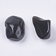 Natürliche schwarze Stein-Chip-Perlen G-K251-01-3