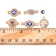 Kit de fabrication de bijoux diy mauvais œil DIY-FS0003-08-6