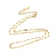 304 Edelstahl-Halskette für Damen NJEW-A008-06G-1