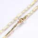 304 Stainless Steel Mariner Link Chains Necklaces NJEW-P223-06G-2