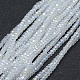 Chapelets de perles en verre électroplaqué X-EGLA-J144-AB-A01-1