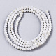 Eau douce naturelle de coquillage perles brins BSHE-T009-01F-2