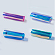 Tejidos de vinilo pvc con purpurina transparente DIY-MSMC001-03-1