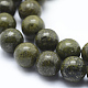 Natural Pyrite Beads Strands G-F544-01-3
