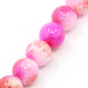 Naturali persiano perle di giada fili G-D434-6mm-07-1