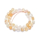 Chapelets de perles de citrine naturelle G-L552D-10A-3