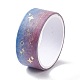 12Pcs 12 Styles Starry Sky Pattern Adhesive Paper Tapes Set DIY-A026-01-4