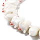 Perles vernissées manuelles LAMP-F020-22-3