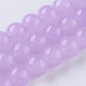 Chapelets de perles en verre X-GLAA-I039-8mm-07-1