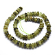 Natural Green Garnet Beads Strands G-K223-22-12mm-2