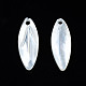 Colgantes de concha blanca natural SSHEL-S258-102-3