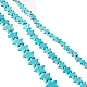 Arricraft 3 Stränge sternförmige türkisfarbene Perlen G-AR0004-69A-1