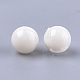 Perle di plastica opache KY-T005-6mm-619-2