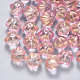 Perle di vetro verniciate a spruzzo trasparente GLAA-S190-005A-07-1