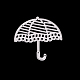 Paraguas marco acero al carbono corte muere plantillas DIY-F028-64-3