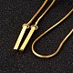 Toucan Long Adjustable Alloy Rhinestone Lariat Necklaces NJEW-F193-I01-G-3