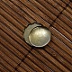 12mm Clear Domed Glass Cabochon Cover for Flat Round DIY Photo Brass Cabochon Making DIY-X0104-AB-NF-2