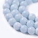 Chapelets de perles en aigue-marine naturelle G-F641-02-C-3