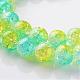 Crackle Glass Round Bead Strands CCG-M001-M-8mm-2