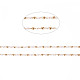 Handgefertigte Perlenketten aus Messing CHC-S012-005B-01-4