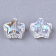 Perles en verre transparentes X-GLAA-N035-01-B01-3