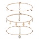 Ожерелья-чокеры из сплава fashewelry из смолы NJEW-TA0001-07-1