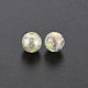 Perles en acrylique transparentes craquelées MACR-S373-66-L05-3