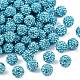 Perles de strass en argile polymère&nbsp;RB-H258-HD10mm-202-1