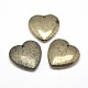Heart Natural Pyrite Pendants G-I125-34B-1