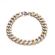 Cuban Link colliers et bracelets de la chaîne des ensembles de bijoux 304 en acier inoxydable X-SJEW-I081-04-10mm-4