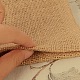 黄麻布のリボン  クラフトパーティーデコレーション用ジュートリボン  キャメル  11-7/8インチ（30cm） AJEW-WH0010-01-5