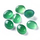 Natural Green Onyx Agate Cabochons G-H231-10A-1