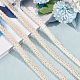 Polyester Braided Lace Trim OCOR-WH0078-09D-5