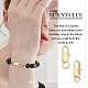 SUNNYCLUE 1 Box 12Pcs 2 Sizes 18K Gold Plated Lobster Claw Clasp with Open Jump Ring Necklace Lobster Clasps Jewellery Findings for Beginners DIY Necklace Jewelry Making Supplies KK-SC0002-26-6